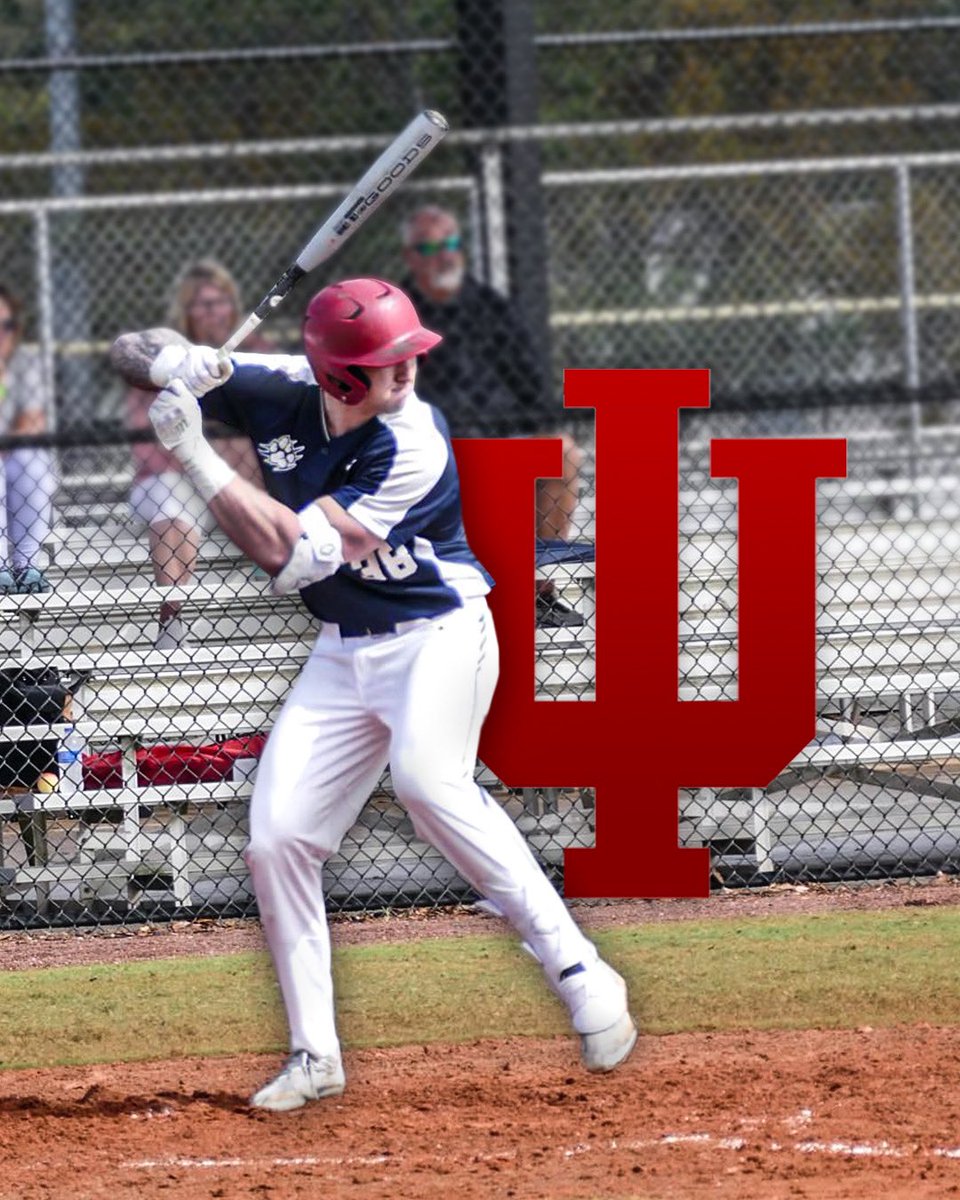I am beyond excited to announce I will be continuing the next stage of my baseball career back at Indiana University. Thank you to my friends and family who have made this journey possible. #gohoosiers 🔴⚪️