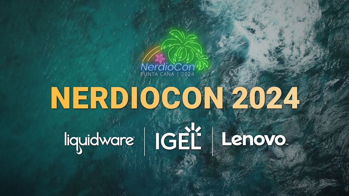 Liquidware's tweet photo. Discover the latest news about #Liquidware, #IGEL and #Lenovo in this interview from #NerdioCon. https://t.co/2JKHowlDfB https://t.co/r6zVszB1MK