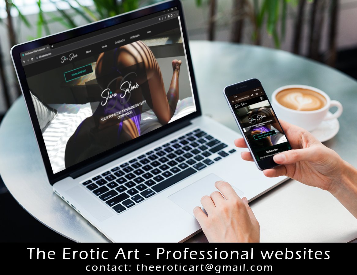 Upgrade your business! Create your own professional website with me! ✨ Examples: the-erotic-art.com Contact ✉️: DM or e-mail (theeroticart@gmail.com)