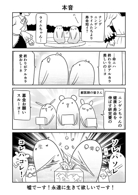 異世界に行ったら謎の生物に可愛がられた話 37話①
よく悪役で不老不死求めてる奴いるけど自分の猫ちゃんのためだったら大分イメージ変わる。
#異世界に行ったら謎の生物に可愛がられた話 