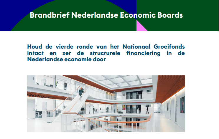 BRANDBRIEF: Samen met andere Economic Boards in Nederland sturen we vandaag een brandbrief aan de Tweede Kamercommissie EZK. 'Houd de vierde ronde van het Nationaal Groeifonds intact en zet de structurele financiering in de Nederlandse economie door'

➡️ economicboardzeeland.nl/economic-board…