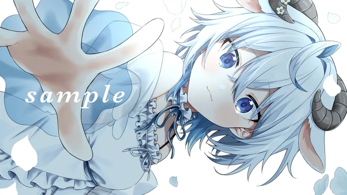 ◤ #commission ◢眠音みよ様 ( #nemurinemiyo ) の歌ってみたイラストを担当させていただきました!#コミッション#SKIMA 
