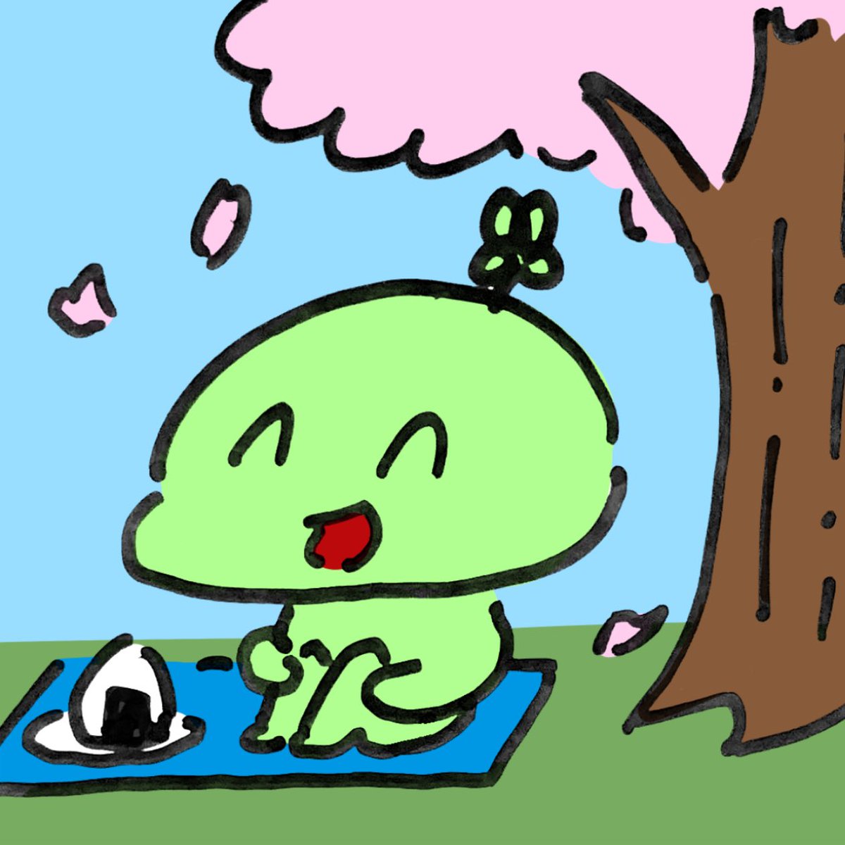 nyancoropy's tweet photo. OHANAMING YOTSURON 
#のば描き https://t.co/0Nr1AoKuRq