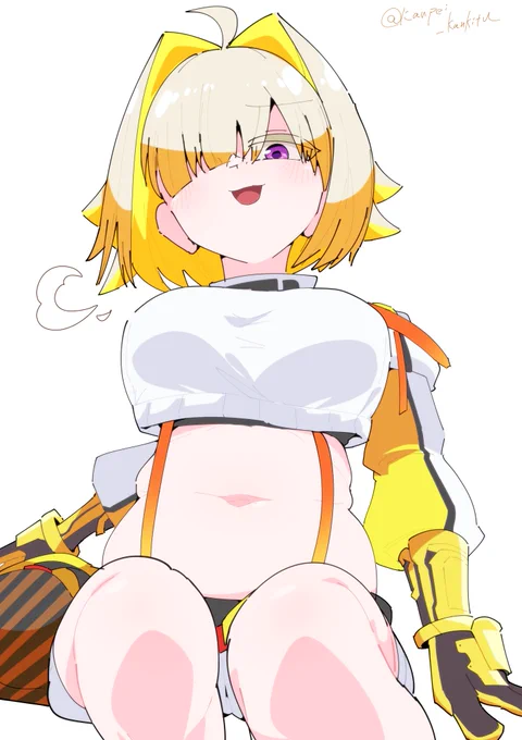 #NIKKEキャラデザがぶっ刺さった子を衝動的に描いていた 