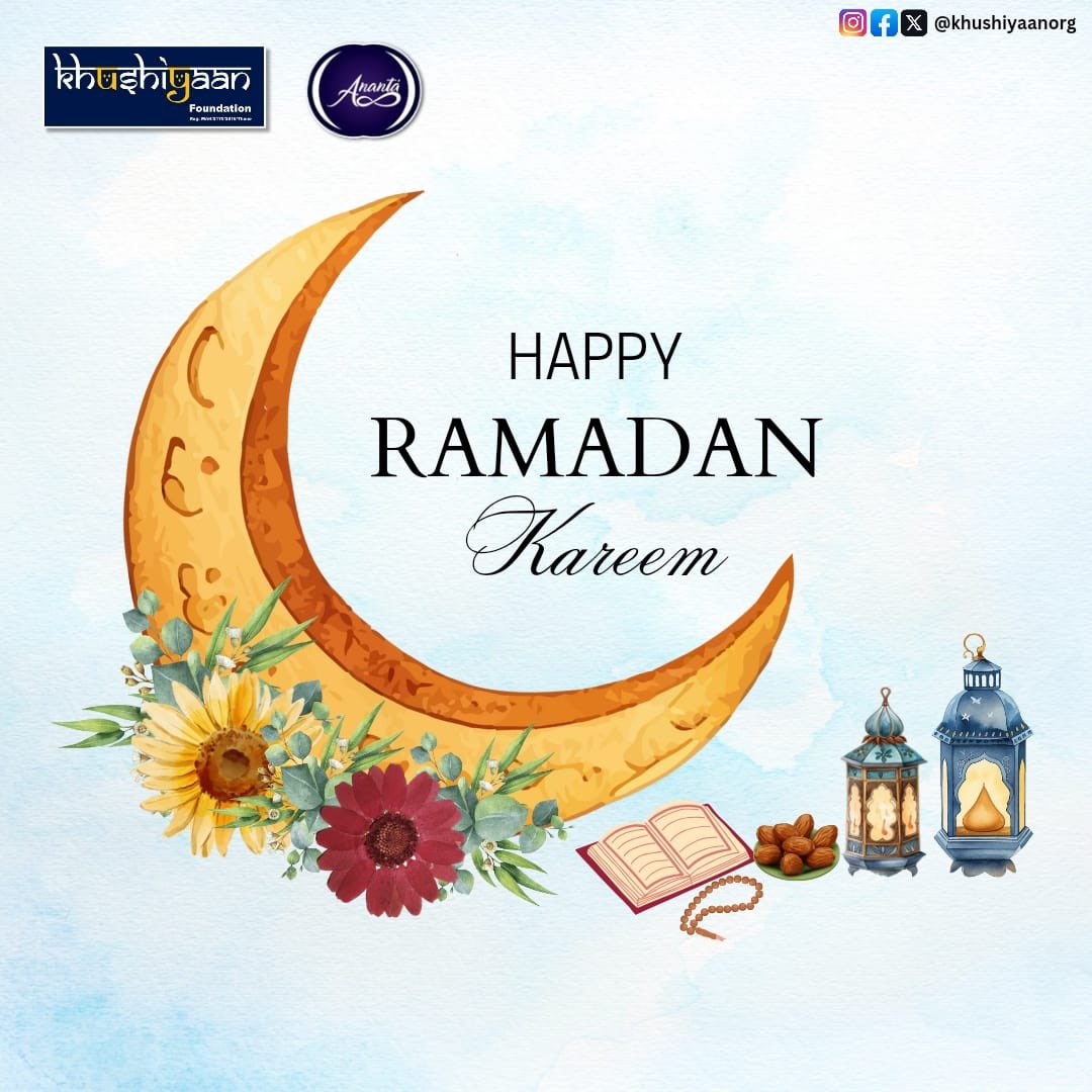 Embrace the blessings of Ramadan with a heart full of gratitude and a spirit of kindness. Ramadan Kareem🌙 #ramadankareem #ramadanmubarak #ramazan #ramadanmubarak🌙 #ramadhankareem🌙 #ramadan_mubarak #ramadhankareem #khushiyaanfoundation #ngo #india #nonprofitsorganization