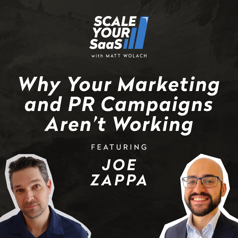 Scale_Your_SaaS's tweet photo. 📷 New episode alert!   

Matt sat down with @joe_zappa, visionary behind Sharp Pen Media, to unpack marketing strategy &amp; PR secrets.  

They dive into scaling SaaS businesses with actionable tips &amp; real-world insights. 

 Essential listening for SaaS marketers!

#ScaleYourSaaS https://t.co/ina3yKOx4P