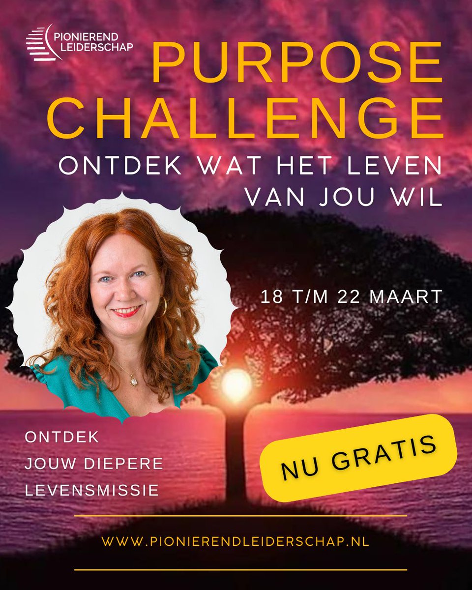 Decide2develop's tweet image. Ontdek jouw #purpose pionierendleiderschap.nl/purpose-challe…