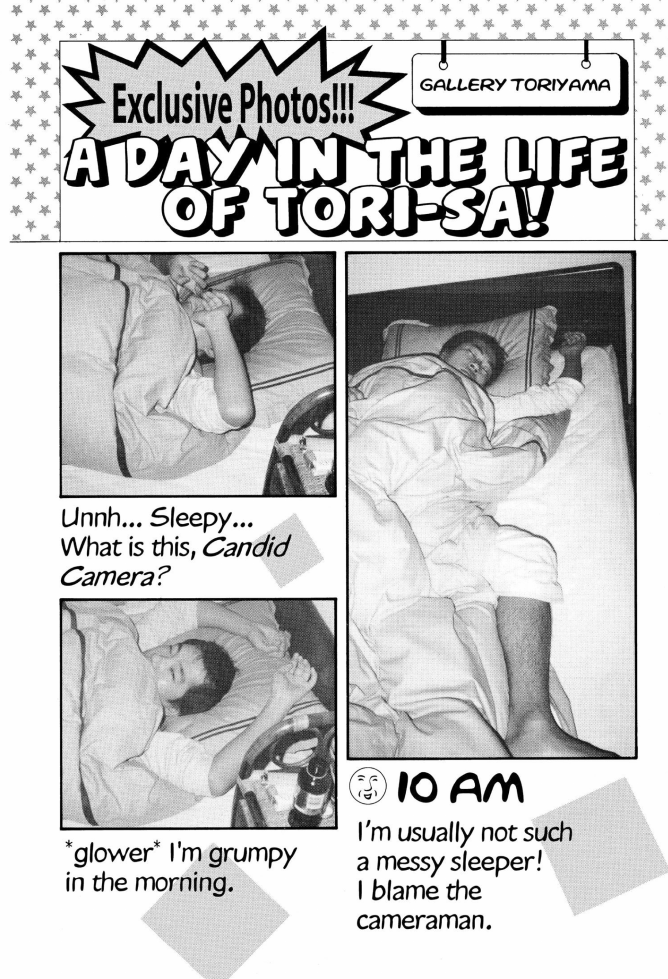 WXWX34497605's tweet photo. A day in the life of Akira Toriyama, From Dr. Slump volume 12. A small thread 1/4 https://t.co/adgyHd2lJV