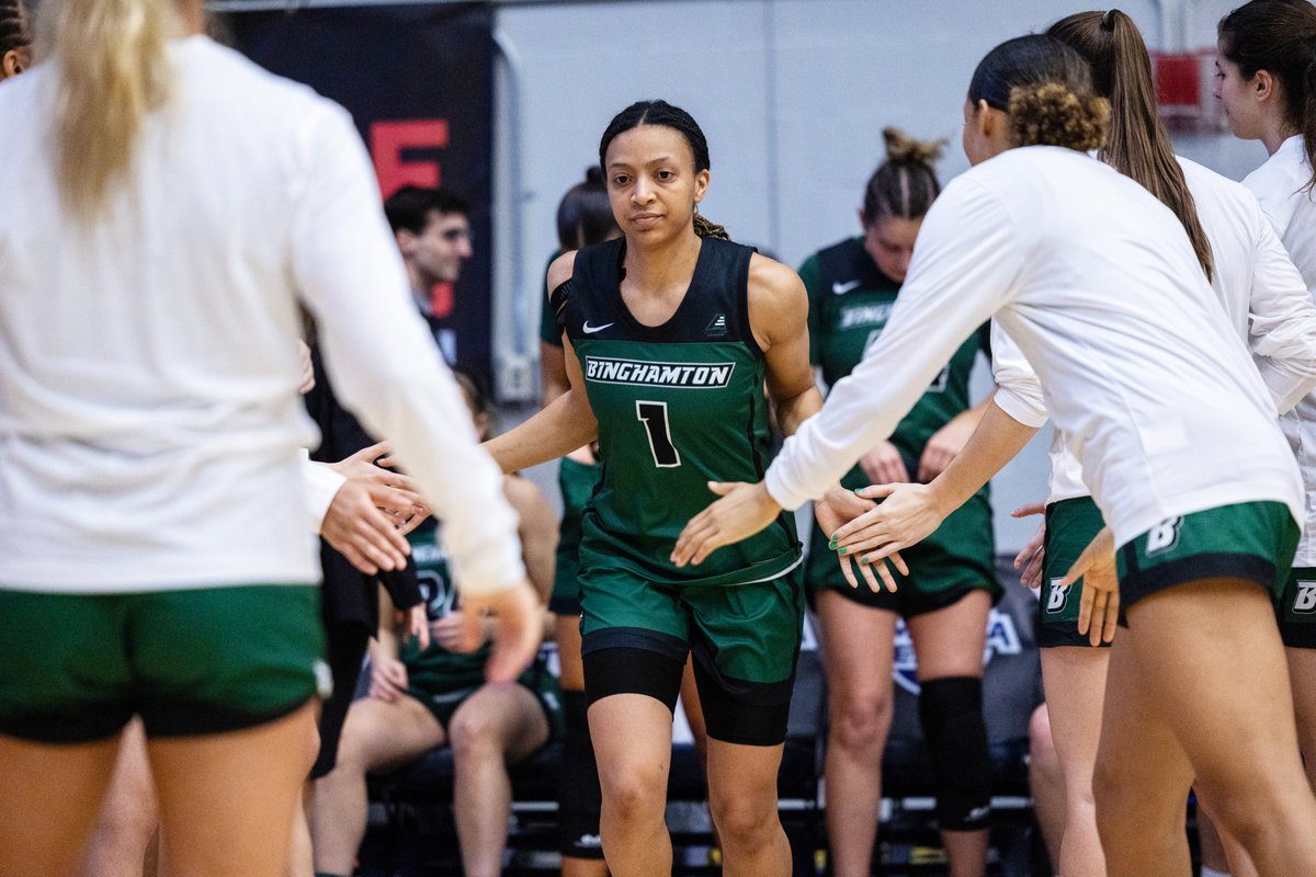 DID YOU KNOW: Denai Bowman is one of only two players in @AmericaEast WBB history to be named to the AE All-Defensive Team four times during their career. She joins May Kostopoulos of Vermont, who was chosen from 2007-10. #AEChamps #ONEBinghamton #ClawsOut @binghamtonu