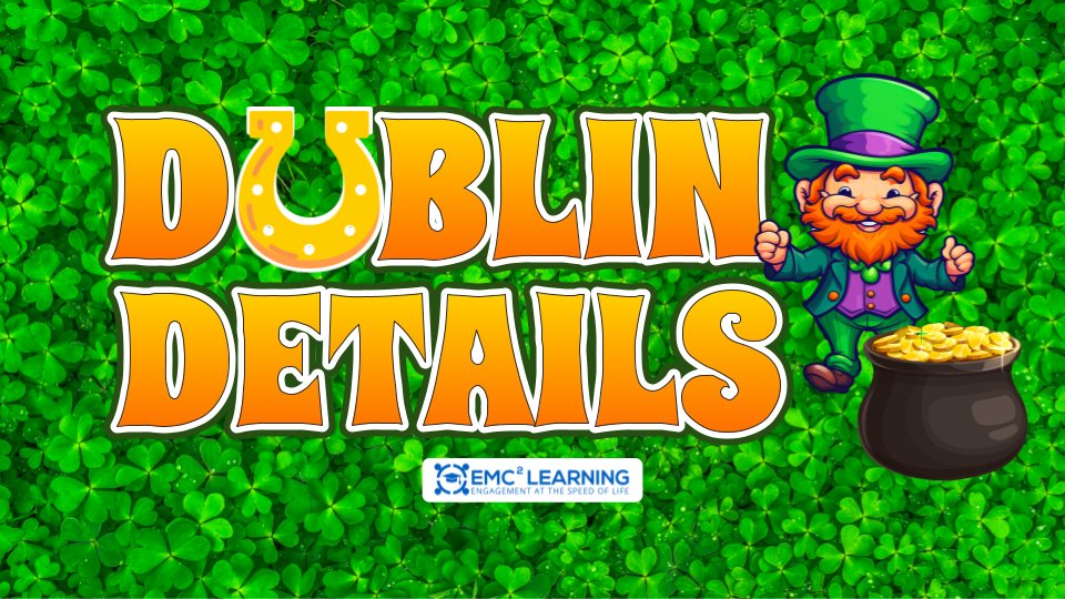 Brand new from #EMC2Learning - just in time for St. Paddy's Day! A clever game of cooperation and content recap. To win, students will need to be nimble, clever, and quick as they work together to make a break through your curriculum! emc2learning.com/dublin-details/