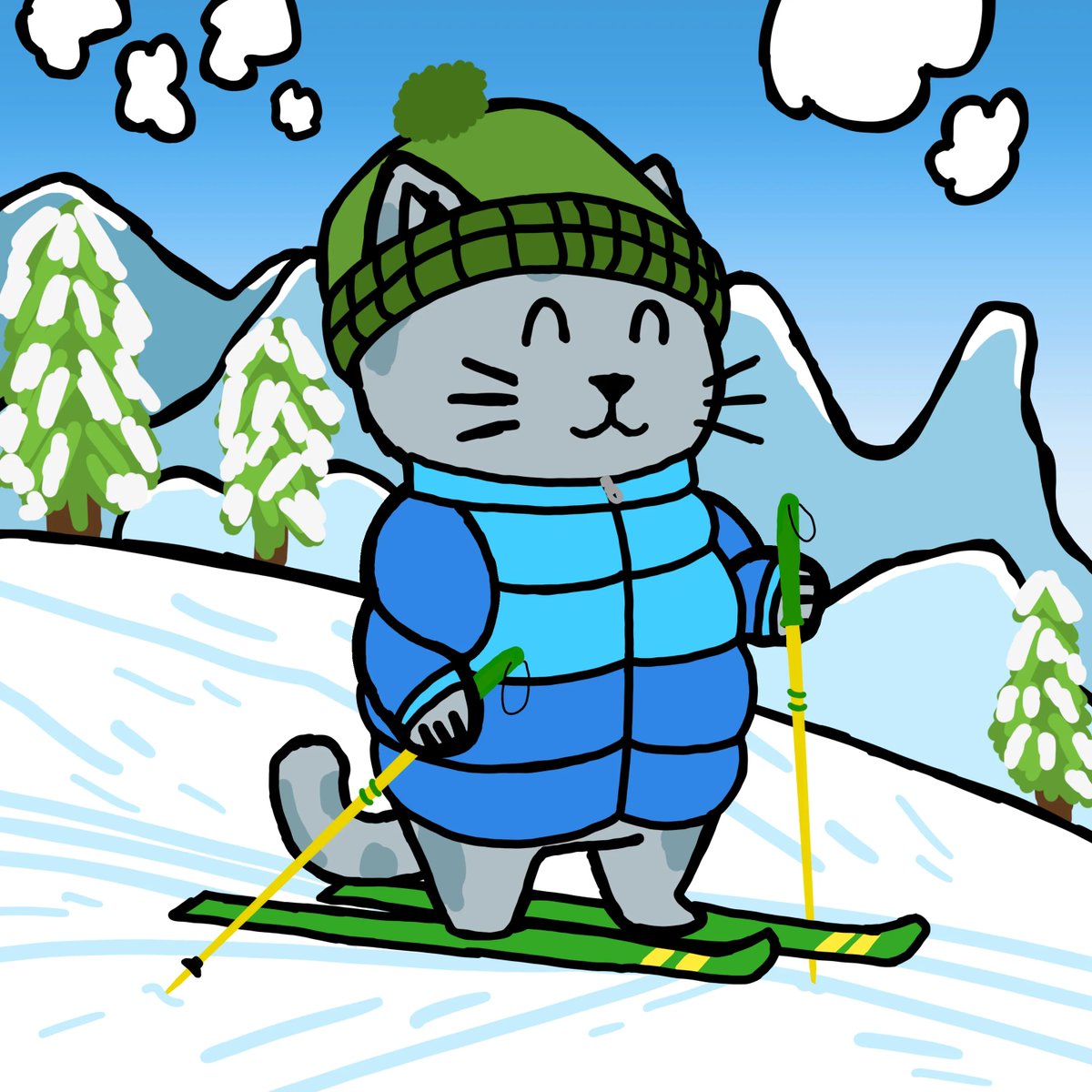 We've finished drawing all 50 Legendary kitties for the #FourthLitter collection! 😻 We'll be minting the entire collection in the next few days and we're super excited to share it with all of you!

#AlgorandNFTs #Algorand