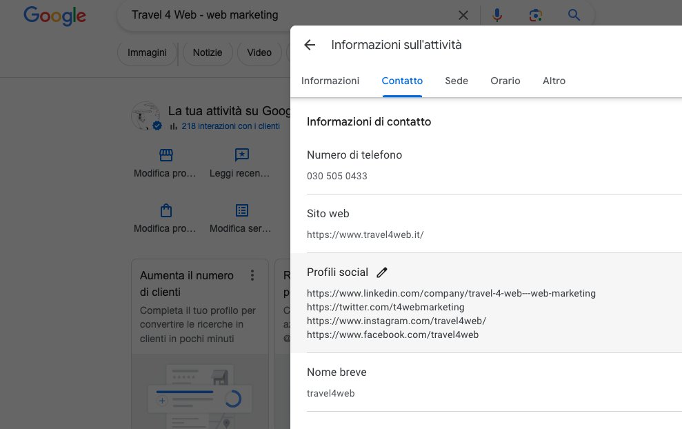 Google Business Profile ora integra automaticamente i tuoi post social direttamente sul tuo profilo aziendale. Assicurati di avere i link corretti per massimizzare la tua visibilità online! travel4web.it/google-busines… #socialmedia #Google #GMB #webmarketing