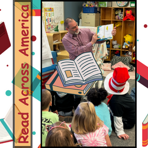 JeffCoTNSchools's tweet photo. Mr. Woods, assistant principal at White Pine School, read to kindergarteners to celebrate Dr. Seussโs birthday. The students enjoyed the book, while sharpening their reading comprehension, listening skills, and vocabulary.
#JCcore4
#CultureofEx
https://t.co/3MtWjy5kVx https://t.co/53kreSCQ9L