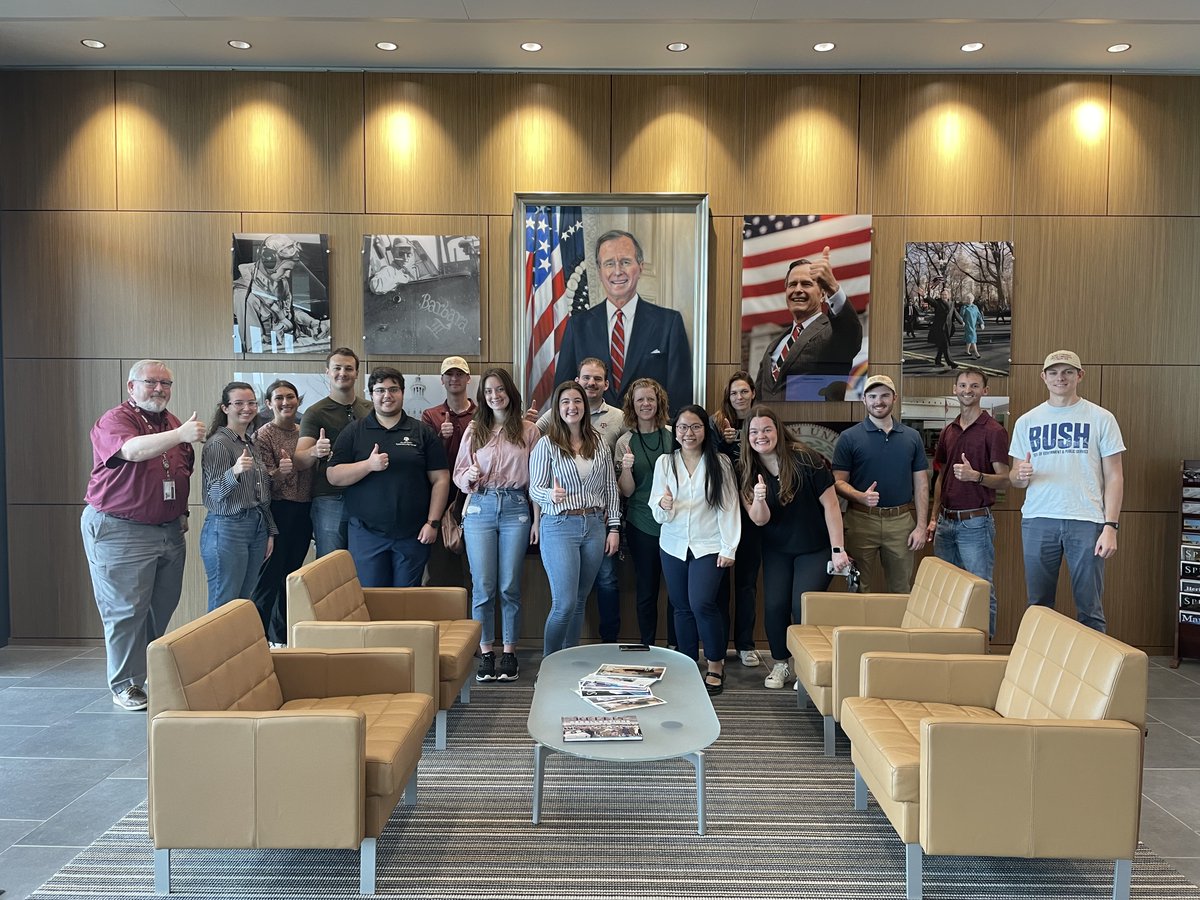 Glad to have had the #opportunity to host @tamu @BushSchool students last week for a class and overview of @tamusystem efforts to #accelerate #nationalsecurity #innovation here at @relliscampus. We are proud to share your #legacy