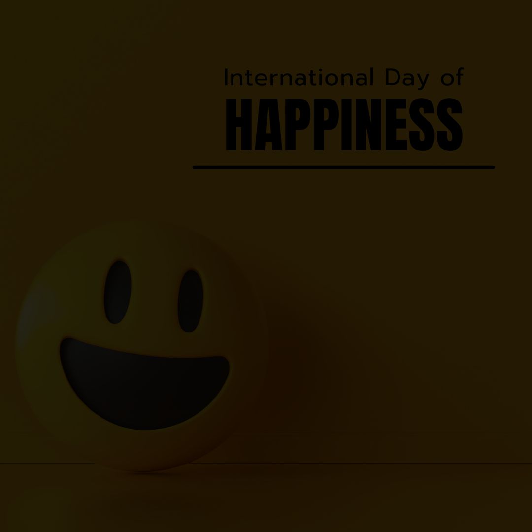 International Day of Happiness!

Show your smile today!😁

#dayofhappiness