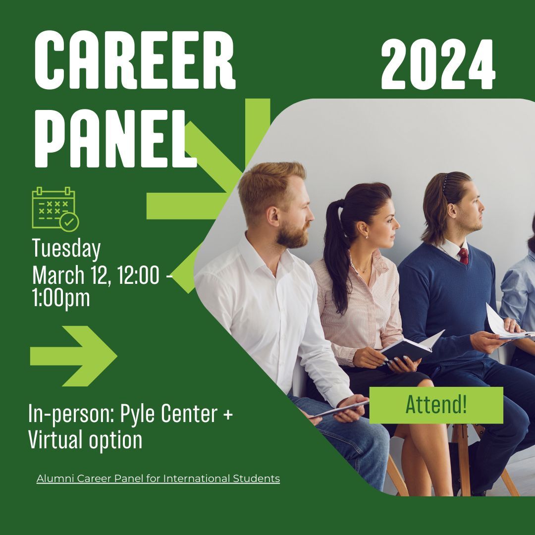 SoE international students: Join the Alumni Career panel TODAY, March 12, 12:00-1:00pm to learn about the career paths of former UW international students. In person or virtual event details: buff.ly/3VgbmmY