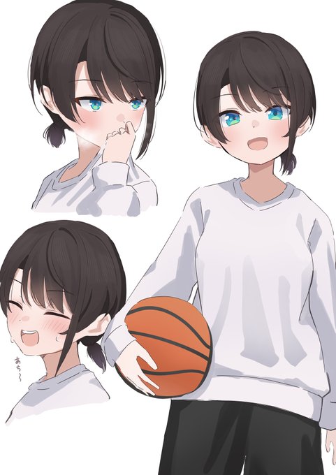 「バスケットボール 何かを持っている」のTwitter画像/イラスト(新着)