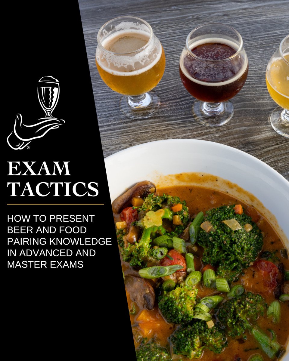 cicerone's tweet photo. Advanced and Master Cicerone candidates must modify, evaluate, and design beer and food pairings as part of the exam. We often get questions about preparing. Master Cicerone and Program Director Chris Pisney wrote this post to help demystify the topic.  https://t.co/gjzOvm9ee6 https://t.co/xkbmGjEWLN
