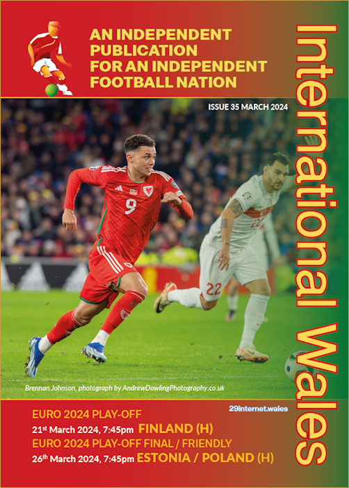 There's just 9 days to go before Finland and Issue 35 is out! Grab your copy here: international.wales/shop/fanzines/… . 2024 subscriptions also available from international.wales/shop/subscript… #Cymru #EURO2024 ⚽️🏴󠁧󠁢󠁷󠁬󠁳󠁿🇫🇮🇵🇱🇪🇪