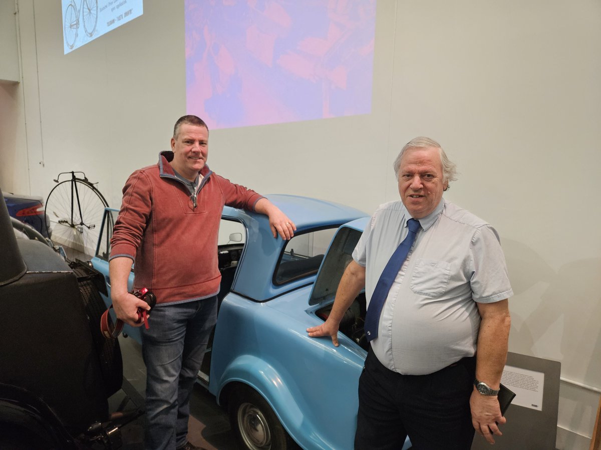 CovTM's tweet photo. Brothers reunited with late mum's beloved trike at Coventry Transport Museum #Coventry #Invacar #TransportMuseum

https://t.co/M56zOqIazp https://t.co/X1eub80hCt