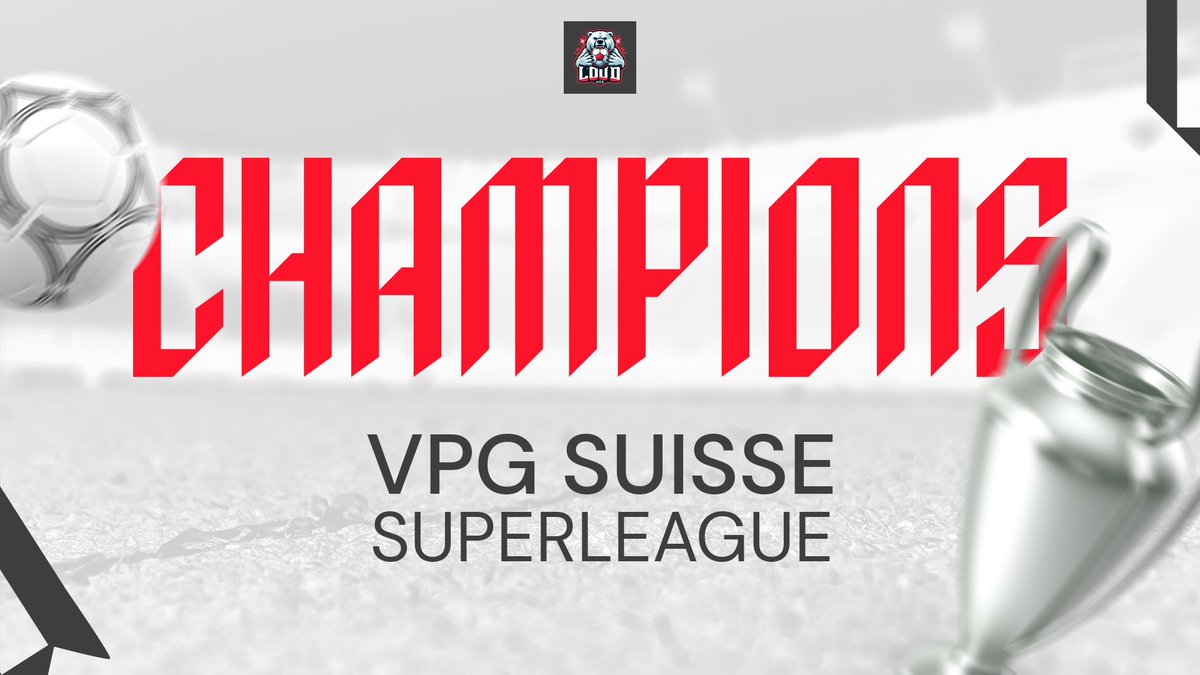 CHAMPIONS DE <a href="/SwissVPG/">VPG Switzerland 🇨🇭</a> SUPERLEAGUE !

GG @LoudHzX 🏆
