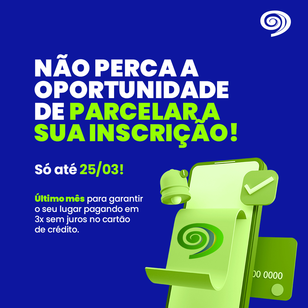 O segundo lote de inscrições Do Brain Congress 2024 vai só até o dia 25/03. Essa é a última chance de acumular benefícios, garantindo o melhor desconto e o parcelamento em 3x sem juros. Não deixe para depois, o Brain Congress 2024 está te esperando! Link está disponível na bio.