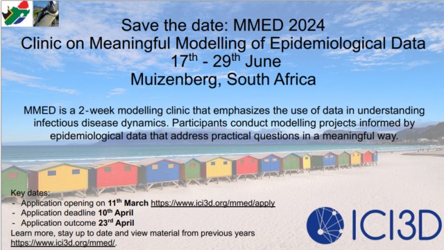 Dive into the world of epidemiological data with @ICI3D 2-week modelling clinic! Unravel the secrets of infectious disease dynamics using meaningful data analysis. Make a real impact by understanding the patterns that shape public health. 🩺