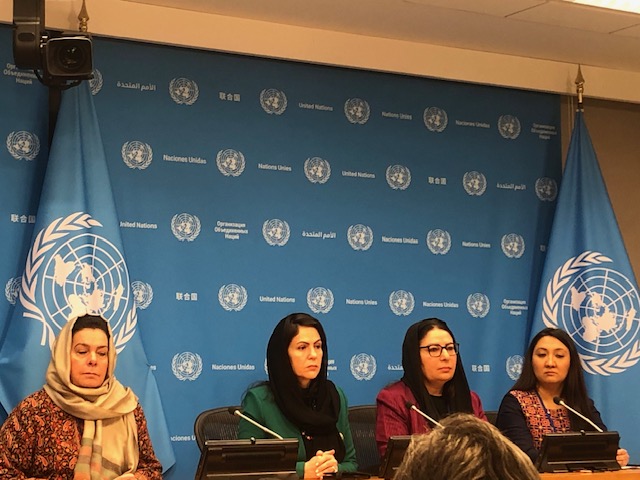 .@4afghanwomen #CSW68 Fatima: Families have left #Afghanistan bc of girls being banned from schools Fawzia: Afghanistan is almost forgotten as a serious human rights crisis occurring in our country. Not just women's rights violations: it's a security/economic issue For the 3rd…