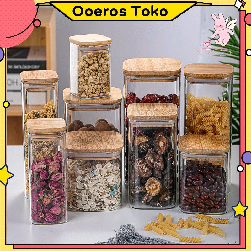 desi_desia's tweet photo. Cek Toples Kaca Unik Tutup Kayu Wadah Susun /Serbaguna Jar Kaca/Glass Storage Jar/ Tempat Penyimpanan Gula ​Teh Kopi Tepung Bumbu dengan harga Rp18.000. Dapatkan di Shopee sekarang! https://t.co/Nv42wVxuJP https://t.co/Jg5HzXthbr