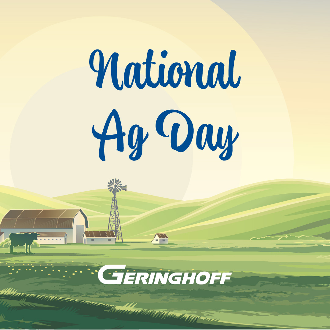 Geringhoff's tweet photo. 🌸 Spring has officially arrived, and it's not just any day – it's America's Ag Day! 🚜 Fun fact: Did you know that 98% of the 2+ million farms in America are family-owned? 🌾 #AgDay #Geringhoff #AgFact https://t.co/WNvQc9acyD