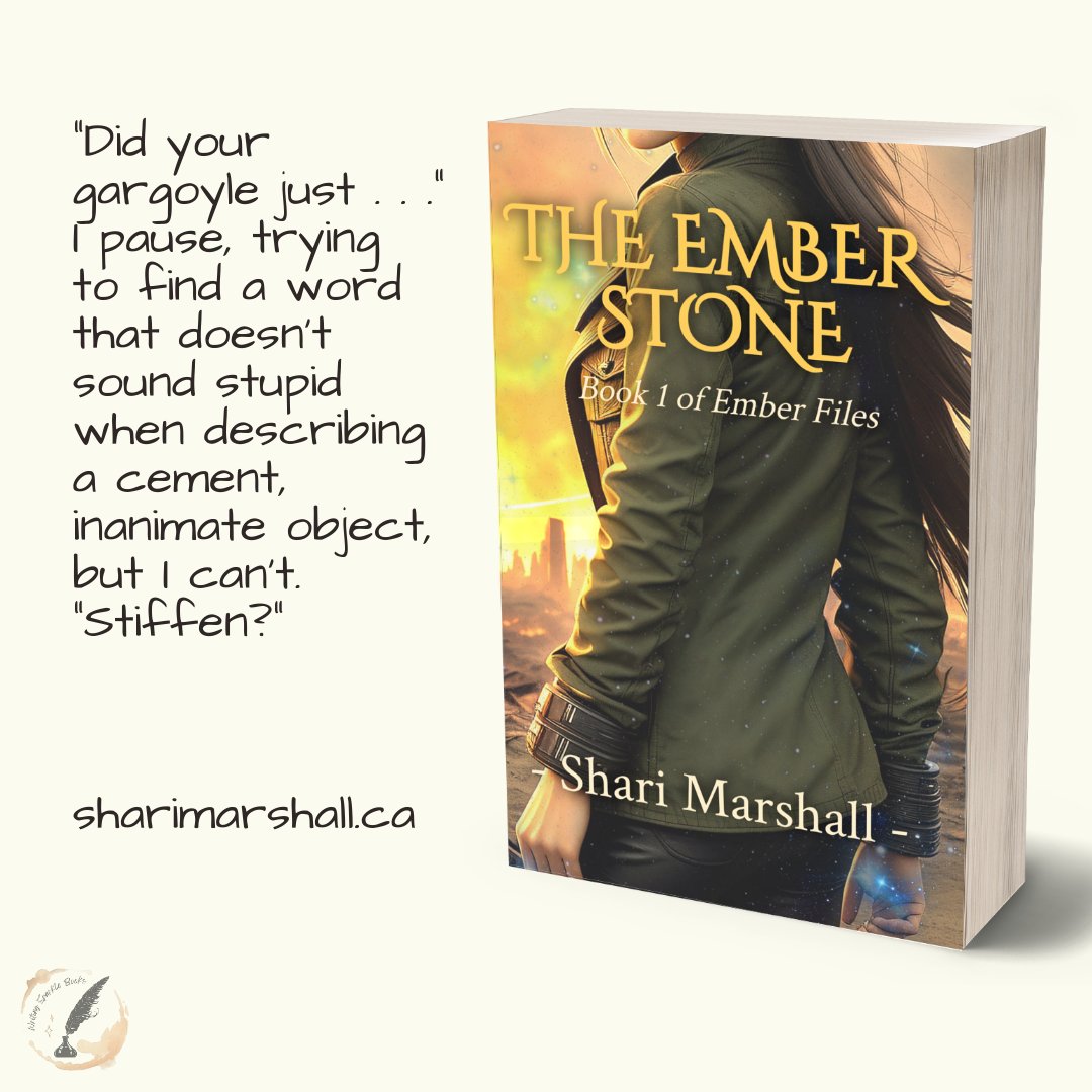 WritingSparkle's tweet photo. Have you read The Ember Stone yet? Grab your copy from Amazon today. Print available. Ebook available. #TheEMberStone #grabyourcopy #urbanfantasy #humorousfantasy https://t.co/VytHdBJR2d