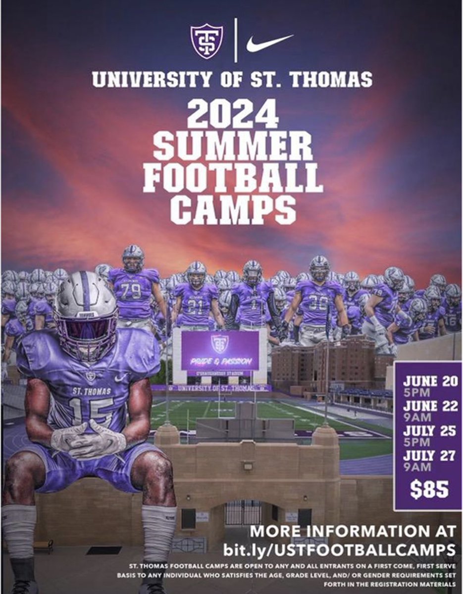 mhozack's tweet photo. Thankful for the camp invite for @Irahozack to attend @TommieAthletics football camp! Let’s go! 6’3 Class of 2025 P/K 🙌🏻🏈 #goirago https://t.co/stUpLHQb25