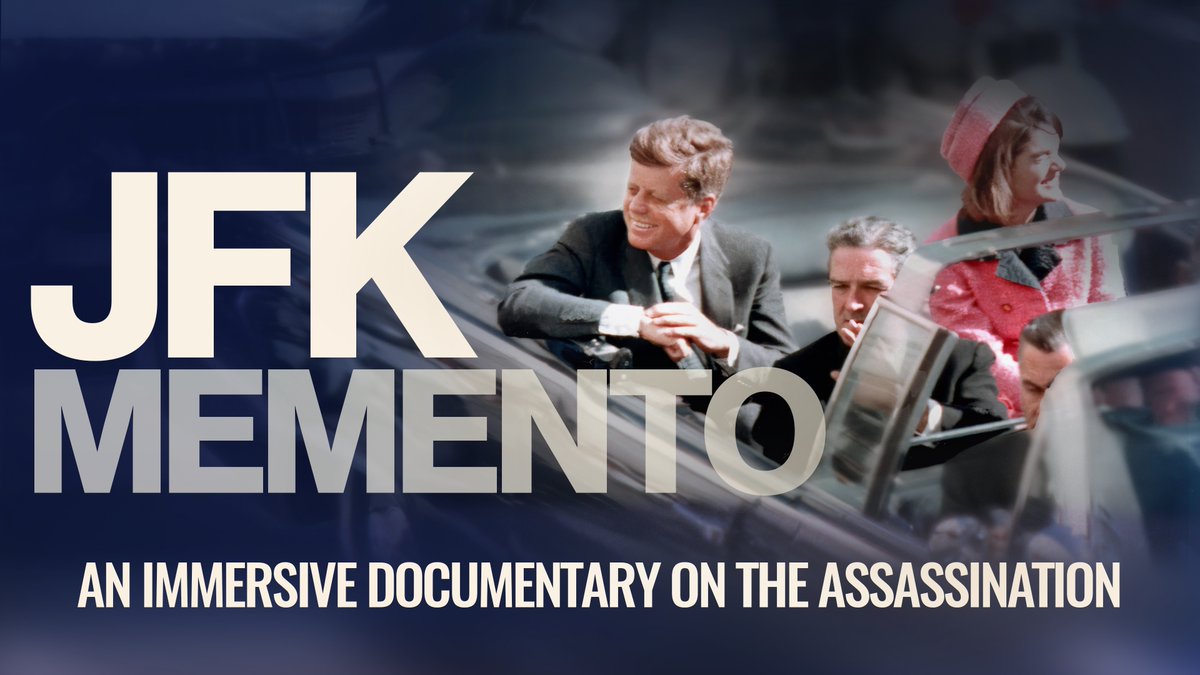 'We pick a moment that most of us have already seen on traditional TV, but we want to show how immersion can give you a new perspective on all these stories.' @victoragulhon Thank you @TBIMedia for including our VR documentary 'JFK Memento' in your story! tbivision.com/2024/03/05/tim…