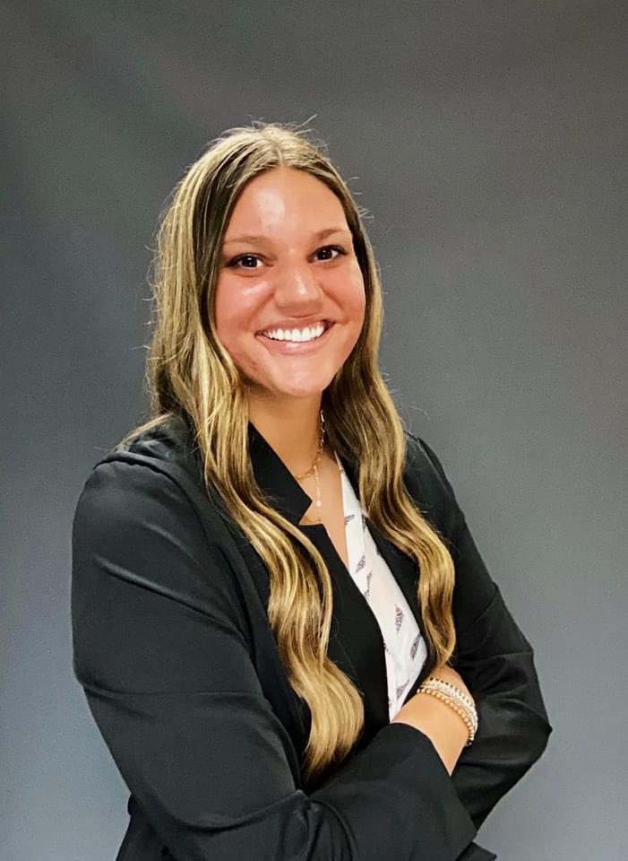 Goshen_Athletic's tweet photo. We are happy to announce that Madison Hornsby (Class of 2022) has been selected to lead our 8th Grade Lady Warriors Volleyball Team and that Kelsey Wenker (Class of 2022) will serve as the MS Volleyball Asst. Coach! @gmswarrior @GoshenLocal @GoGHSVolleyball https://t.co/eJpn13xm7P