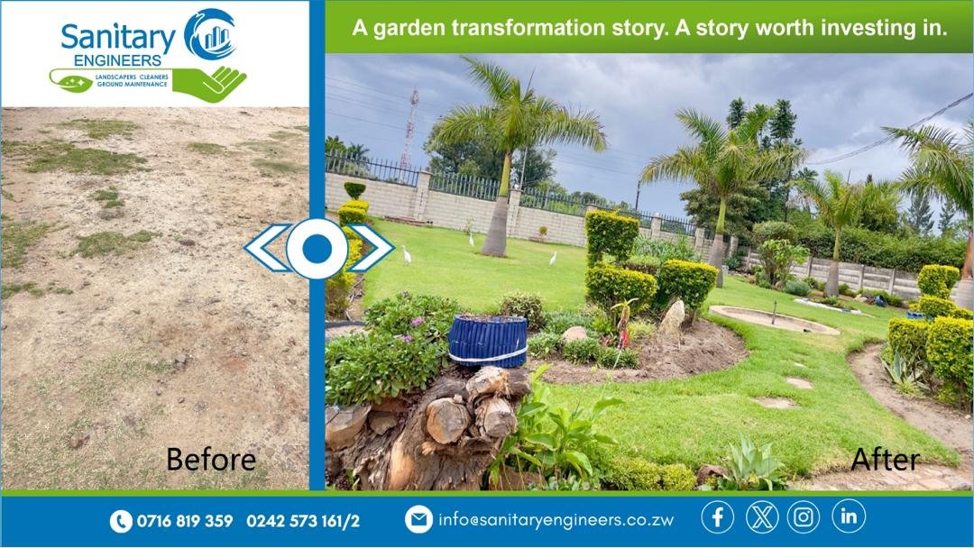 Create a sustainable ecosystem by enhancing your landscaping. Let us transform it. Call 0716819359 for a quotation.
#landscaping 
#gardening 
#nursery