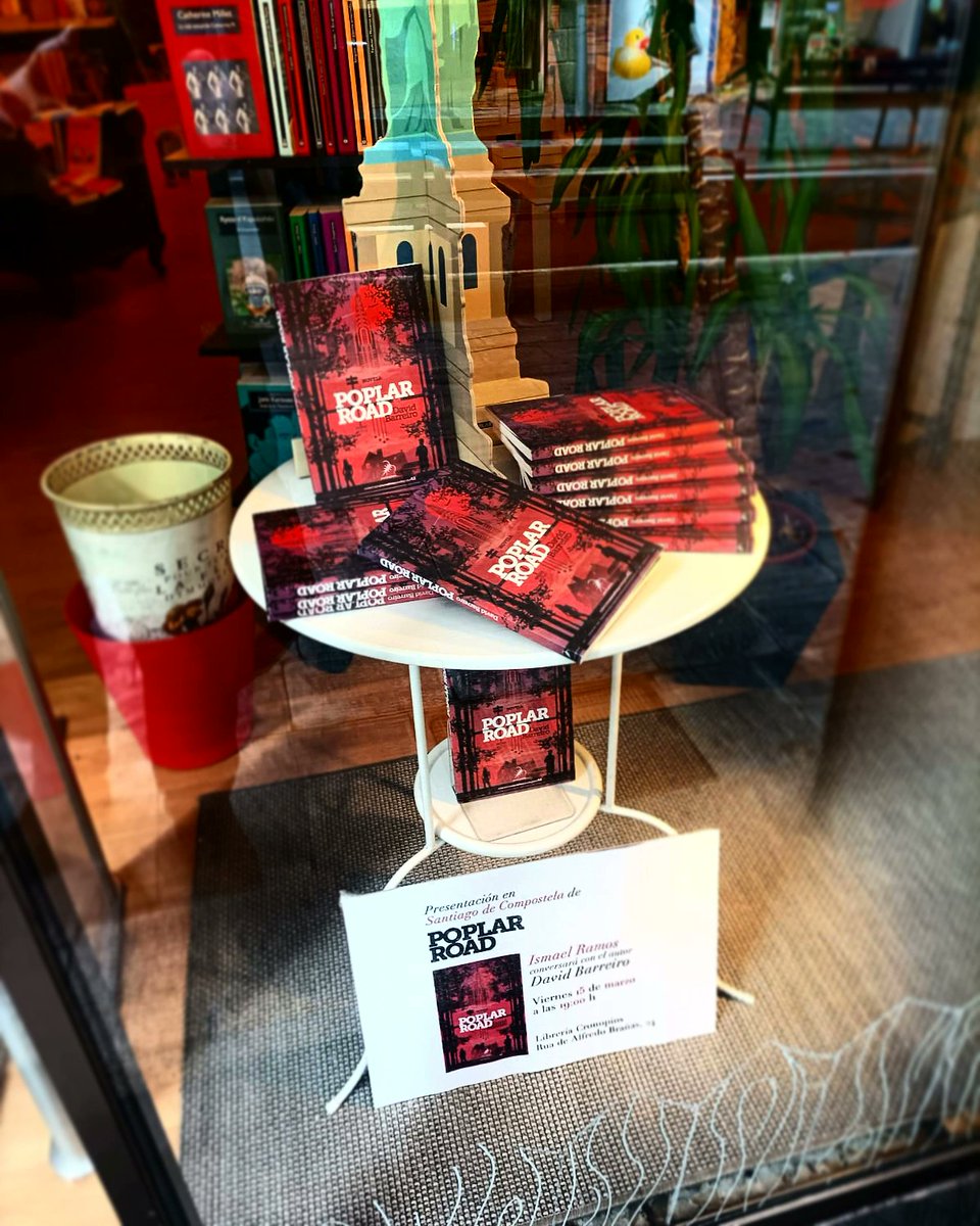Editorial Pez de Plata (@pezdeplata) on Twitter photo En <a href="/CronopiosLibro/">Cronopios Libros</a> ya están listos para este viernes. 'Poplar Road' en #Santiago de Compostela.
<a href="/_davidbarreiro/">David Barreiro</a> #poplarroad #davidbarreiro #sueñoamericano #americandream #galiza #galicia #devoralibros #pezdeplata En <a href="/CronopiosLibro/">Cronopios Libros</a> ya están listos para este viernes. 'Poplar Road' en #Santiago de Compostela.
<a href="/_davidbarreiro/">David Barreiro</a> #poplarroad #davidbarreiro #sueñoamericano #americandream #galiza #galicia #devoralibros #pezdeplata