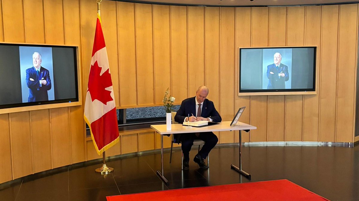 Menschen in Kanada und auf der ganzen Welt gedenken des ehemaligen Premierministers von Kanada, Brian Mulroney. Wir laden Sie ein, mehr über sein Leben zu erfahren und sich in das Online-Kondolenzbuch einzutragen: canada.ca/en/canadian-he…