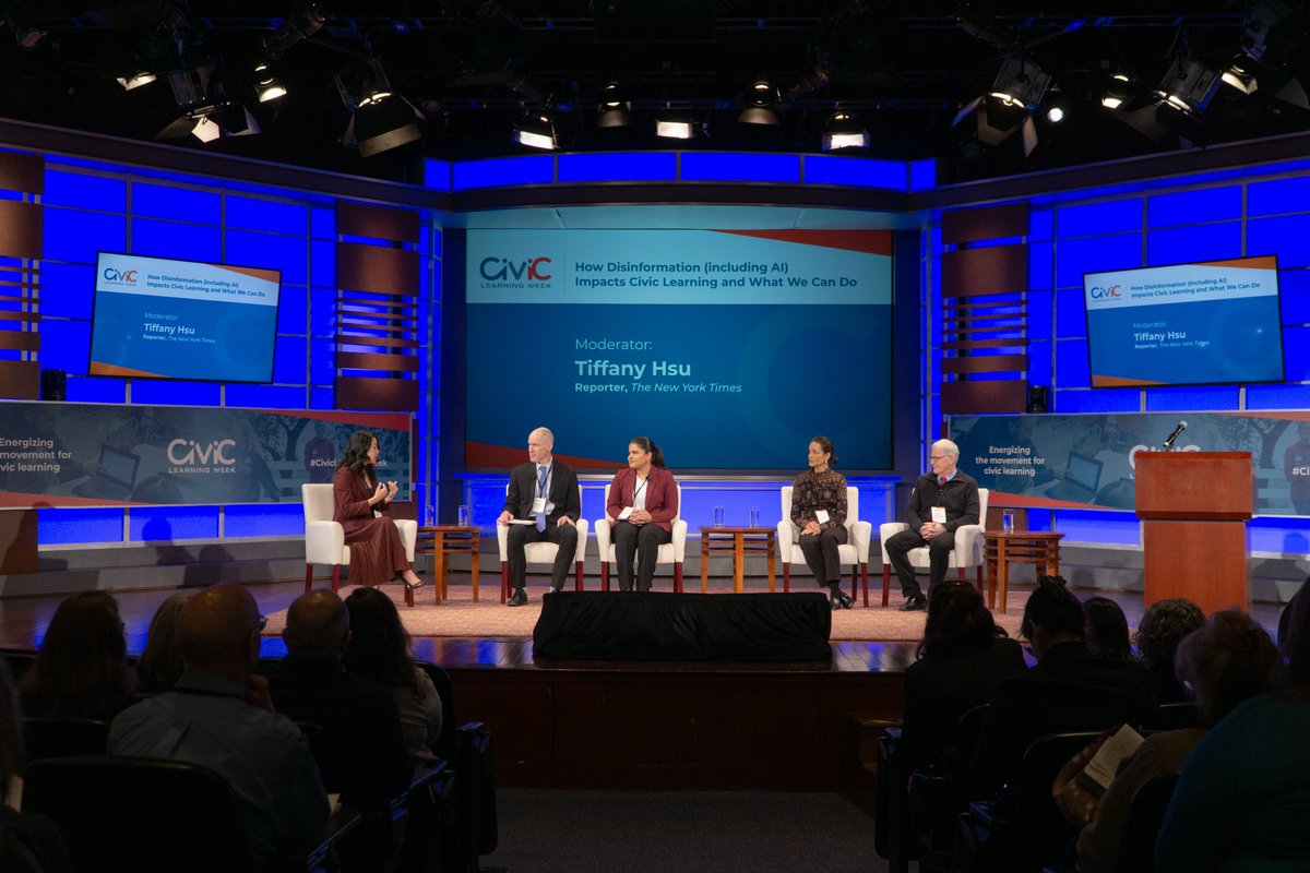 Civic Learning Week (@nationalclw) on Twitter photo <a href="/samwineburg/">Sam Wineburg</a> <a href="/InquiryGroup/">Digital Inquiry Group</a> <a href="/CivicsInTheUSA/">Shawn Healy</a> @CivXNow <a href="/frontlinepbs/">FRONTLINE</a> “AI is a tool. It is like spell check… It can never be the end of the process. Maybe it’s the beginning if that is where you want to start…Let's be responsible with it. Let's be careful. Let's watch.” - Erin Texeira,<a href="/frontlinepbs/">FRONTLINE</a> <a href="/samwineburg/">Sam Wineburg</a> <a href="/InquiryGroup/">Digital Inquiry Group</a> <a href="/CivicsInTheUSA/">Shawn Healy</a> @CivXNow <a href="/frontlinepbs/">FRONTLINE</a> “AI is a tool. It is like spell check… It can never be the end of the process. Maybe it’s the beginning if that is where you want to start…Let's be responsible with it. Let's be careful. Let's watch.” - Erin Texeira,<a href="/frontlinepbs/">FRONTLINE</a>