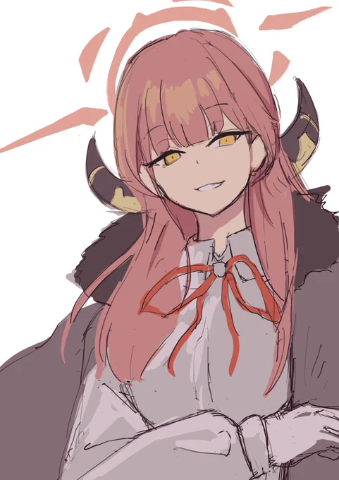 アルちゃん誕生日だしラフ放出しておくか#ブルアカ 