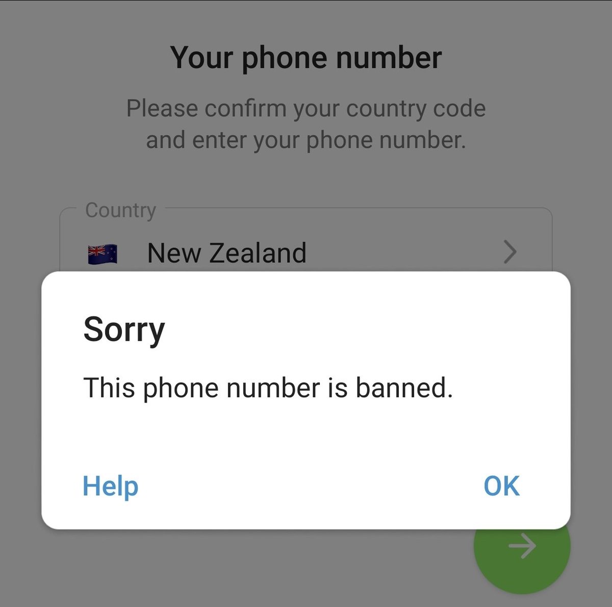 擦，我的Telegram群聊时突然自动退出，再尝试登录就提示手机号被Ban了，怎么肥事？看来电报是薛定谔的封号，我已经看过好几次，群主 自己的号没了。。好些人学乖了，在一个群搞备用号，群主炸了还能联系副群主😂我尝试申诉看看能否找回号码吧。