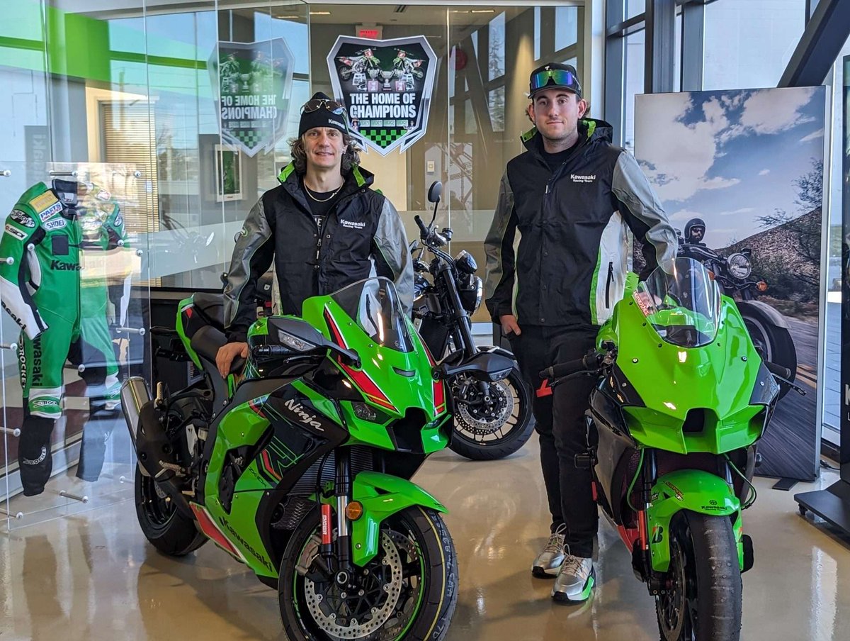 Canadian Kawasaki Motors is excited to announce that 14-time Canadian Superbike Champion and fan-favorite Jordan Szoke will once again join with Kawasaki to ride a Kawasaki Ninja ZX10R for the 2024 CSBK title. #2024BridgestoneCSBK

insidemotorcycles.com/jordan-szoke-a…