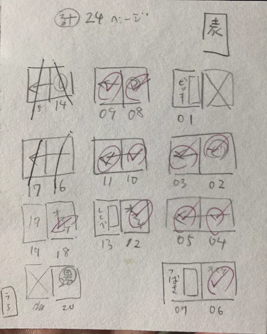 原稿残り7枚だけど

表紙と中の奥付用と枚数合わせるために必要な1ページの3枚書いたらほぼ終わりに等しくなる(   ᐛღ ) 