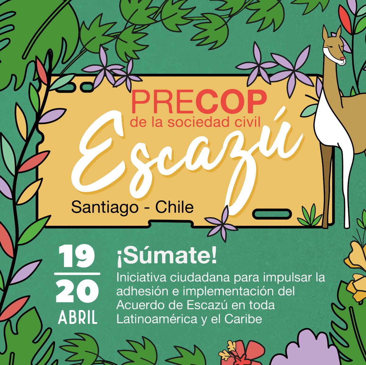 ¡La #PreCOPEscazú se acerca 🤩! ¿Y sabías que puedes encontrar toda la información en un solo lugar?

Ingresa a fima.cl/precop-escazu 🖱️ ¡Entérate de más y regístrate como asistente!