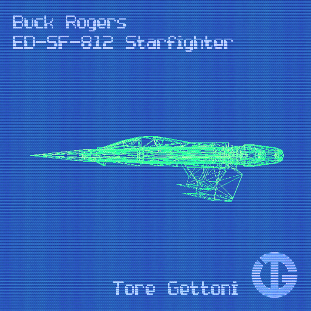 TGettoni's tweet photo. ED-SF-812 Starfighter

Modello 3D lowpoly realizzato per accompagnare un beat di mio fratello Frenk e per omaggiare una delle serie che mi hanno portato ad amare il genere Sci-Fi e lo ship design, Buck Rogers in the 25th Century.

https://t.co/Lx1NT2GMOx https://t.co/XkCwZpbfKC