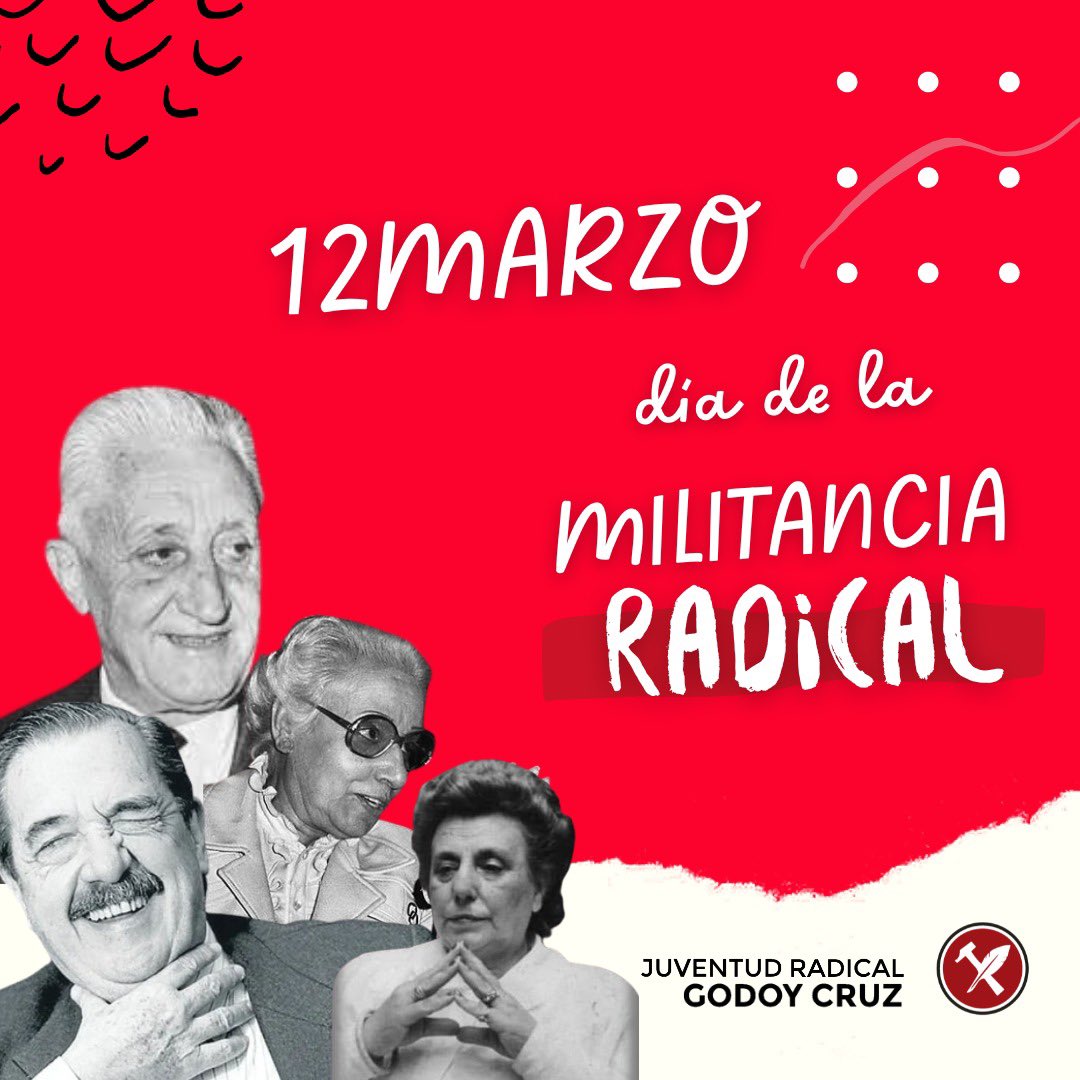 DE LA MANO DEL VIEJO🇮🇩

Hoy conmemoramos otro cumpleaños nuestro padre de la democracia RAUL ALFONSIN, quien nos dejó a cada militante el compromiso moral de defender la paz y sobre todo la democracia en el territorio Argentino. Feliz día y siempre adelante radicales.