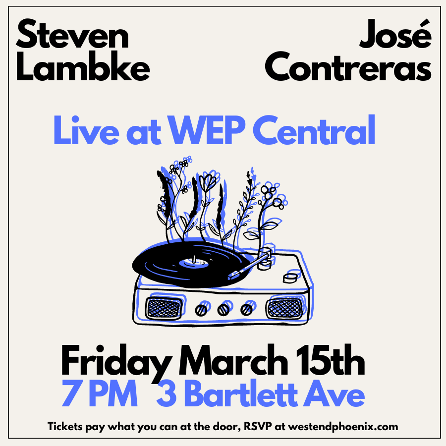 We rise again in Toronto's west end! I'm joining up with friend and legend José Contreras @ByDivineRight on Friday March 15, at the West End Phoenix (3 Bartlett Ave) @westendphoenix for an intimate show of friendship, song, and sound. ❤️🌋🕷️🙌🔥 RSVP at: westendphoenix.com/events/steven-…