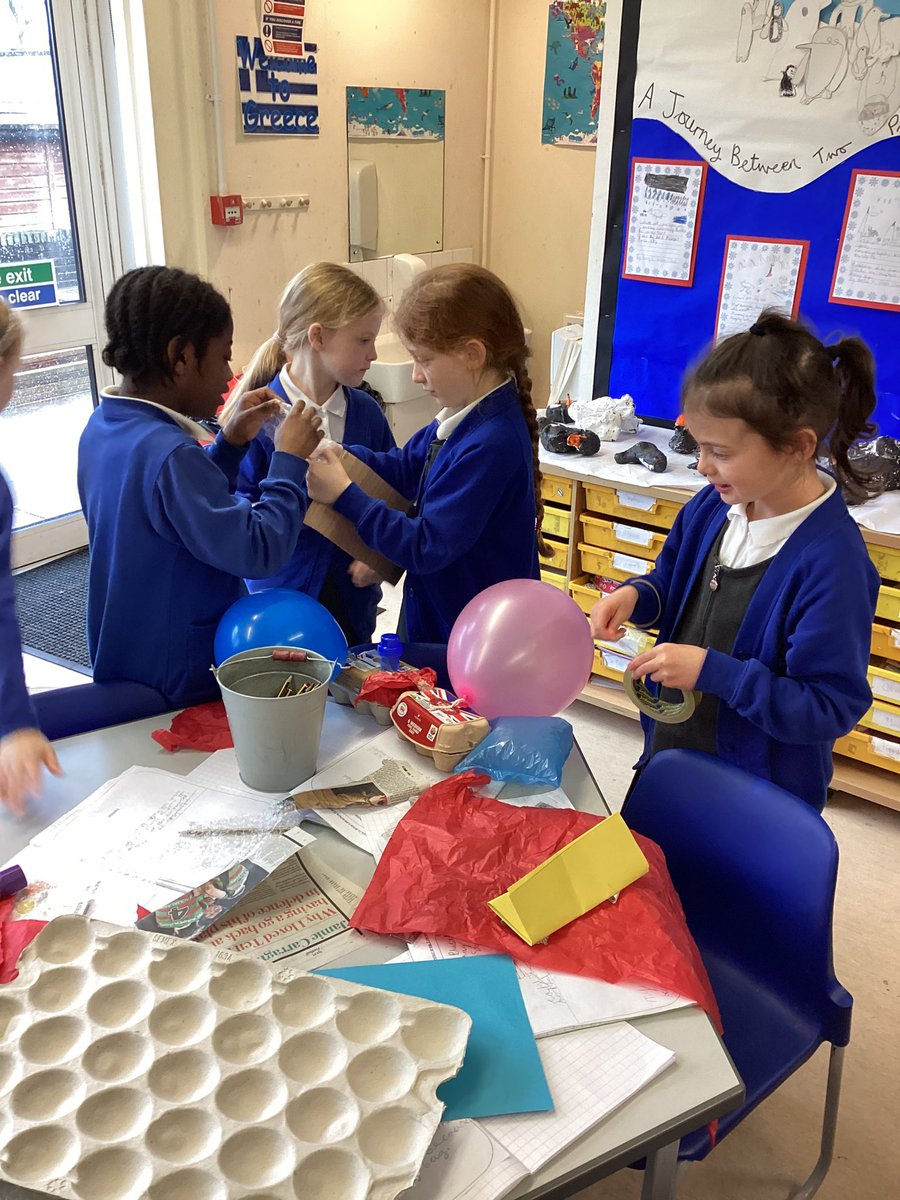 BPSYearTwo's tweet image. Greece Class are making their parachutes ready for the infamous egg drop experiment! #scienceweek