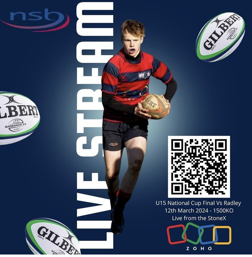 🏉 Be sure to catch all the action of todays U15 Schools Cup Final 🏉 youtube.com/watch?v=ygDZNJ…