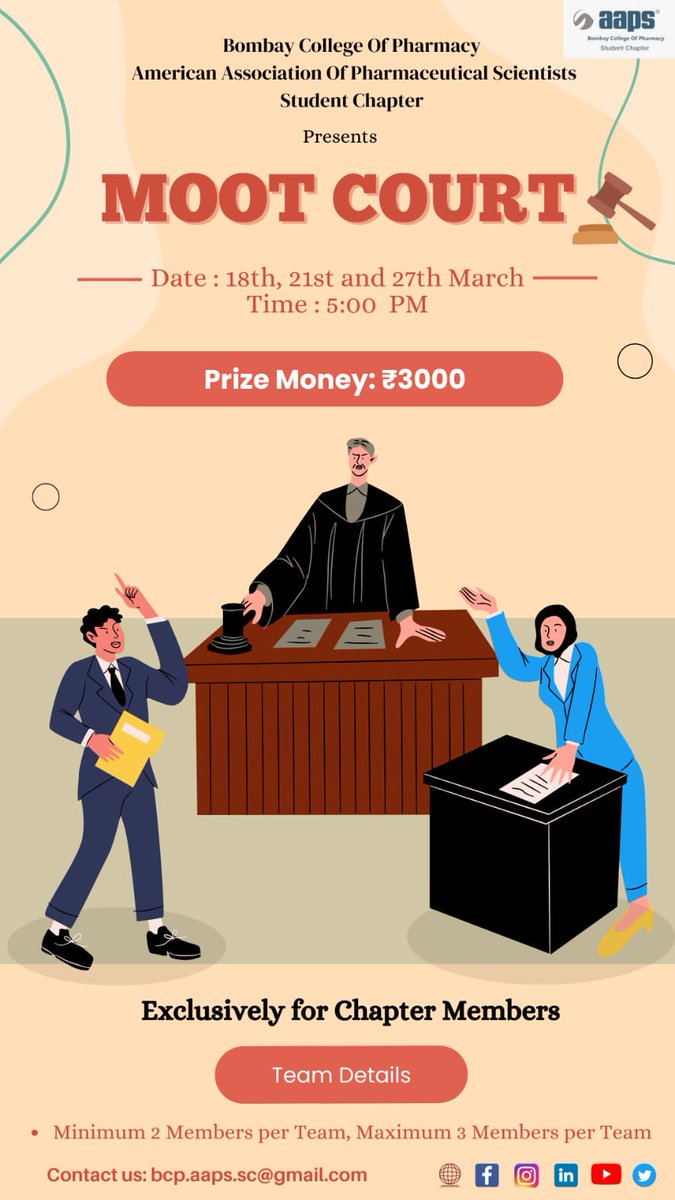 BCP AAPS STUDENT CHAPTER tweet media