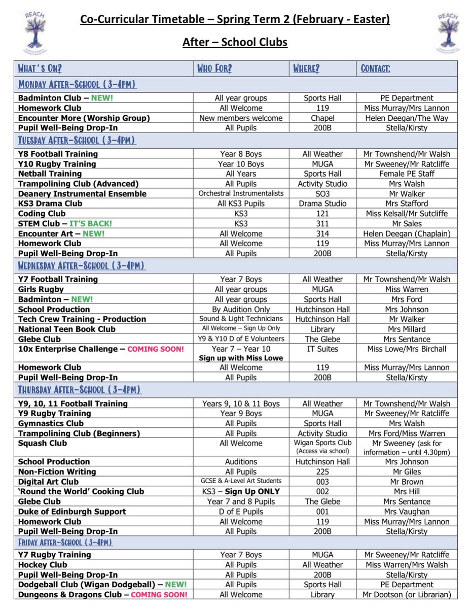 The REACH programme for Personal Development tweet media